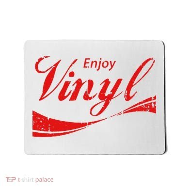 Enjoy Vinyl Record Retro Vintage Mousepad