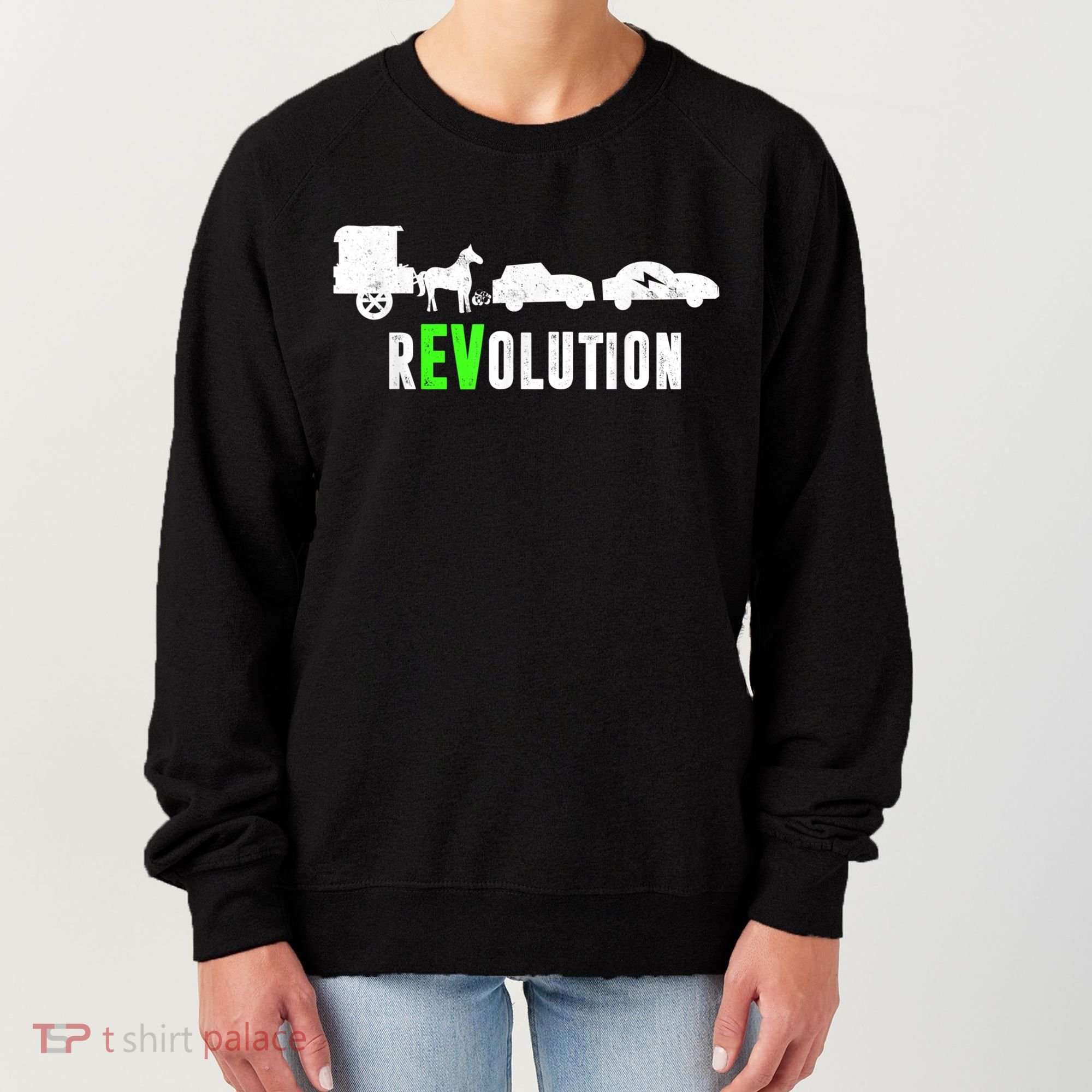 Electric Vehicle REVolution EV Driver Women's Sweatshirt