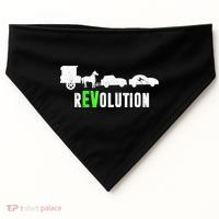 Electric Vehicle REVolution EV Driver USA-Made Doggie Bandana thumb 0