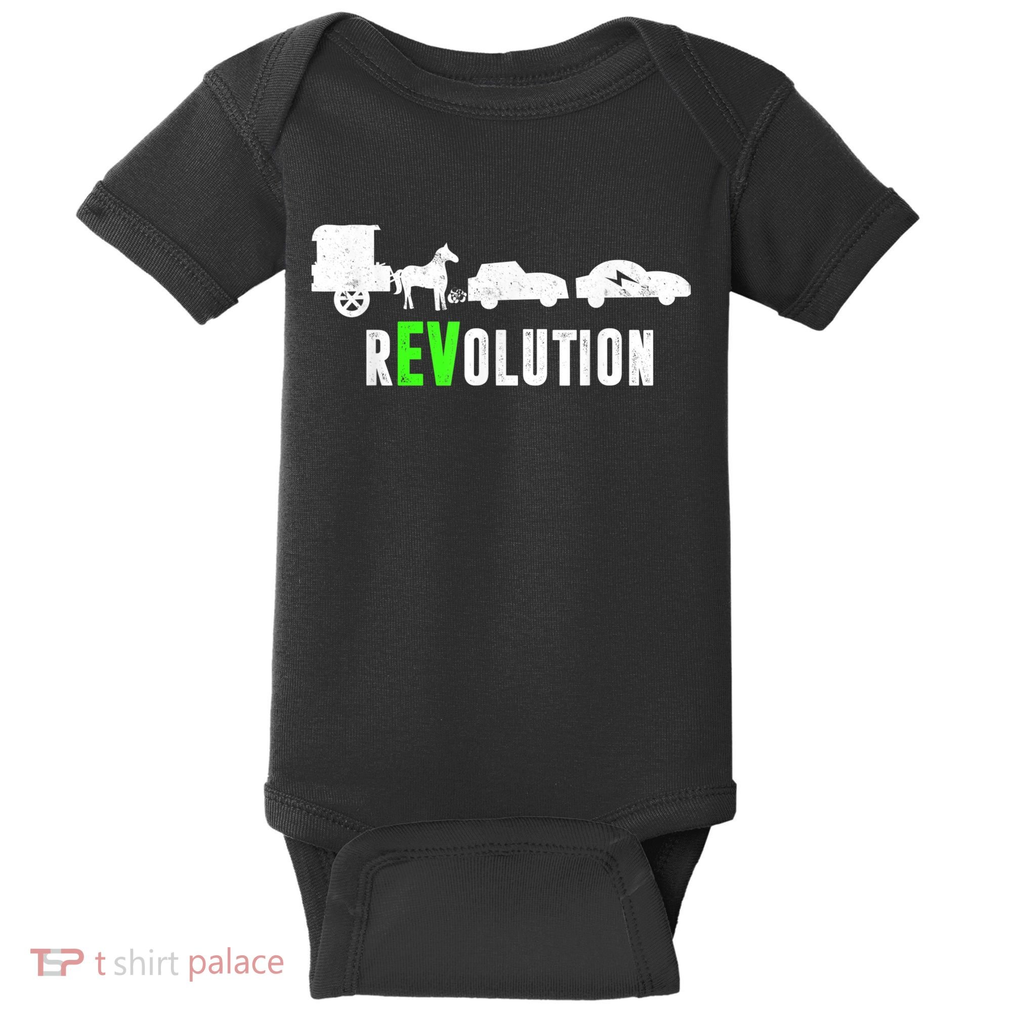 Electric Vehicle REVolution EV Driver Baby Bodysuit