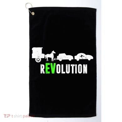 Electric Vehicle REVolution EV Driver Golf Towel