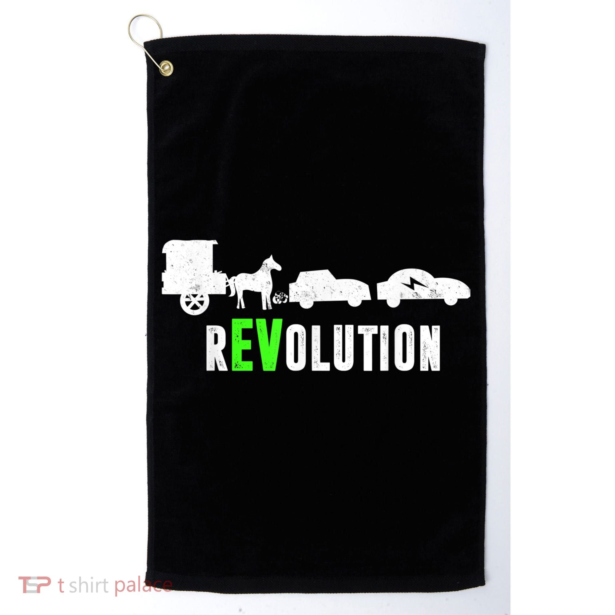 Electric Vehicle REVolution EV Driver Golf Towel