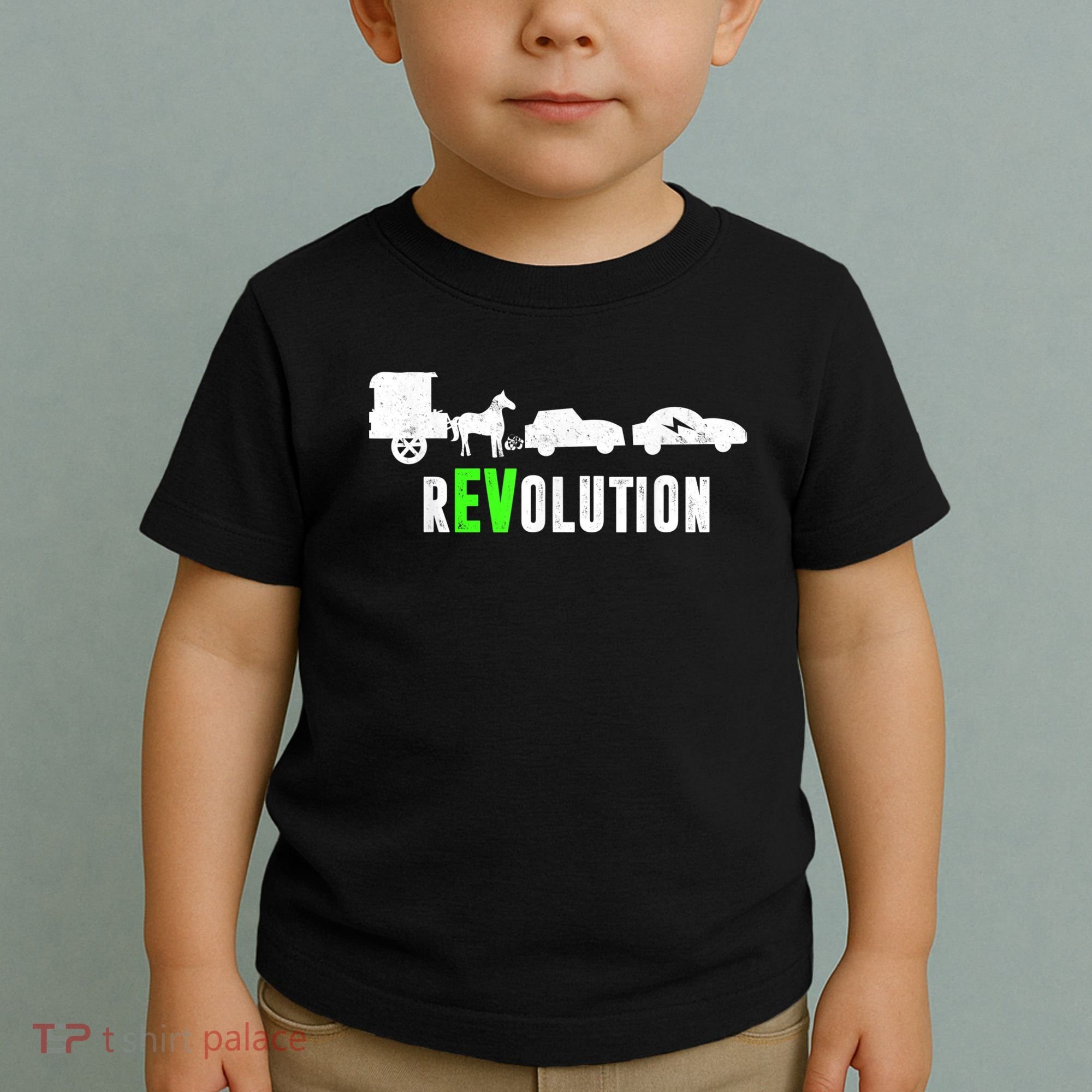 Electric Vehicle REVolution EV Driver Toddler T-Shirt
