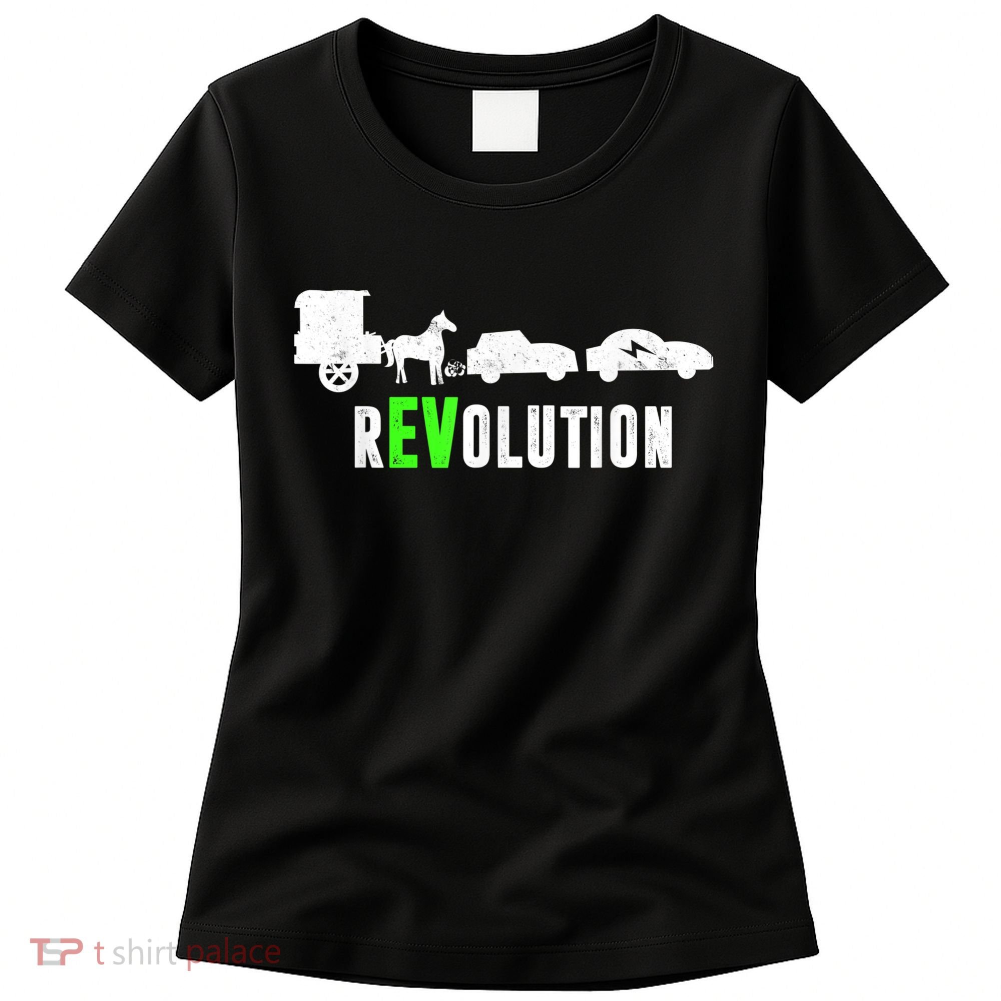 Electric Vehicle REVolution EV Driver Women's T-Shirt