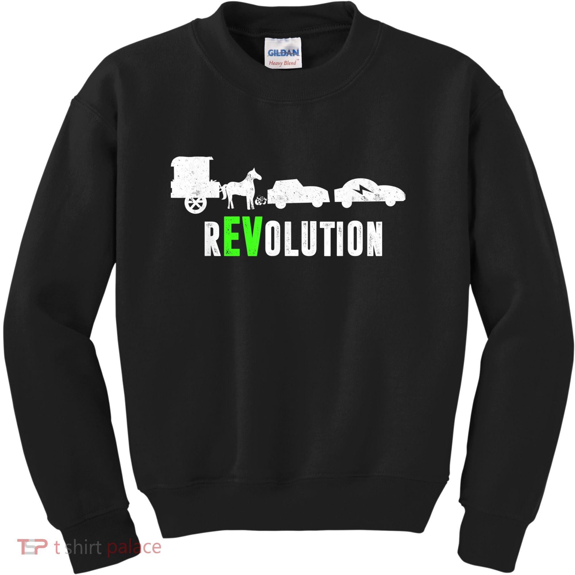 Electric Vehicle REVolution EV Driver Kids Sweatshirt
