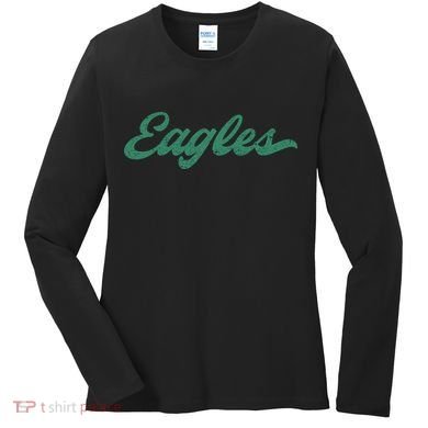 Eagles Vintage Retro Women's Long Sleeve Shirt