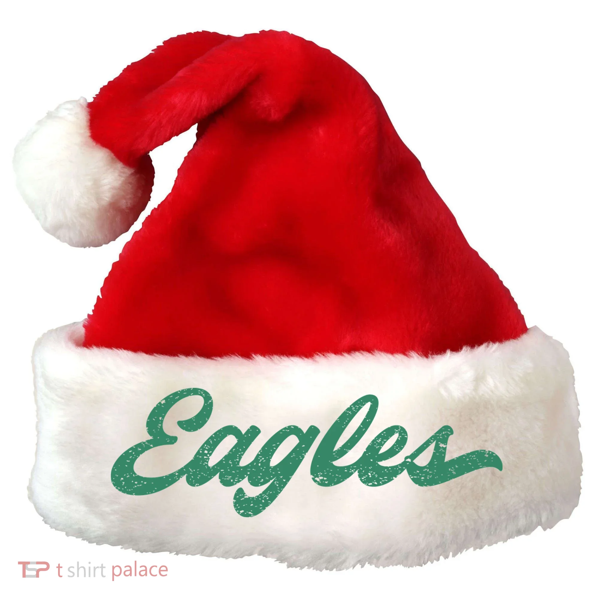 Eagles Vintage Retro Santa Hat