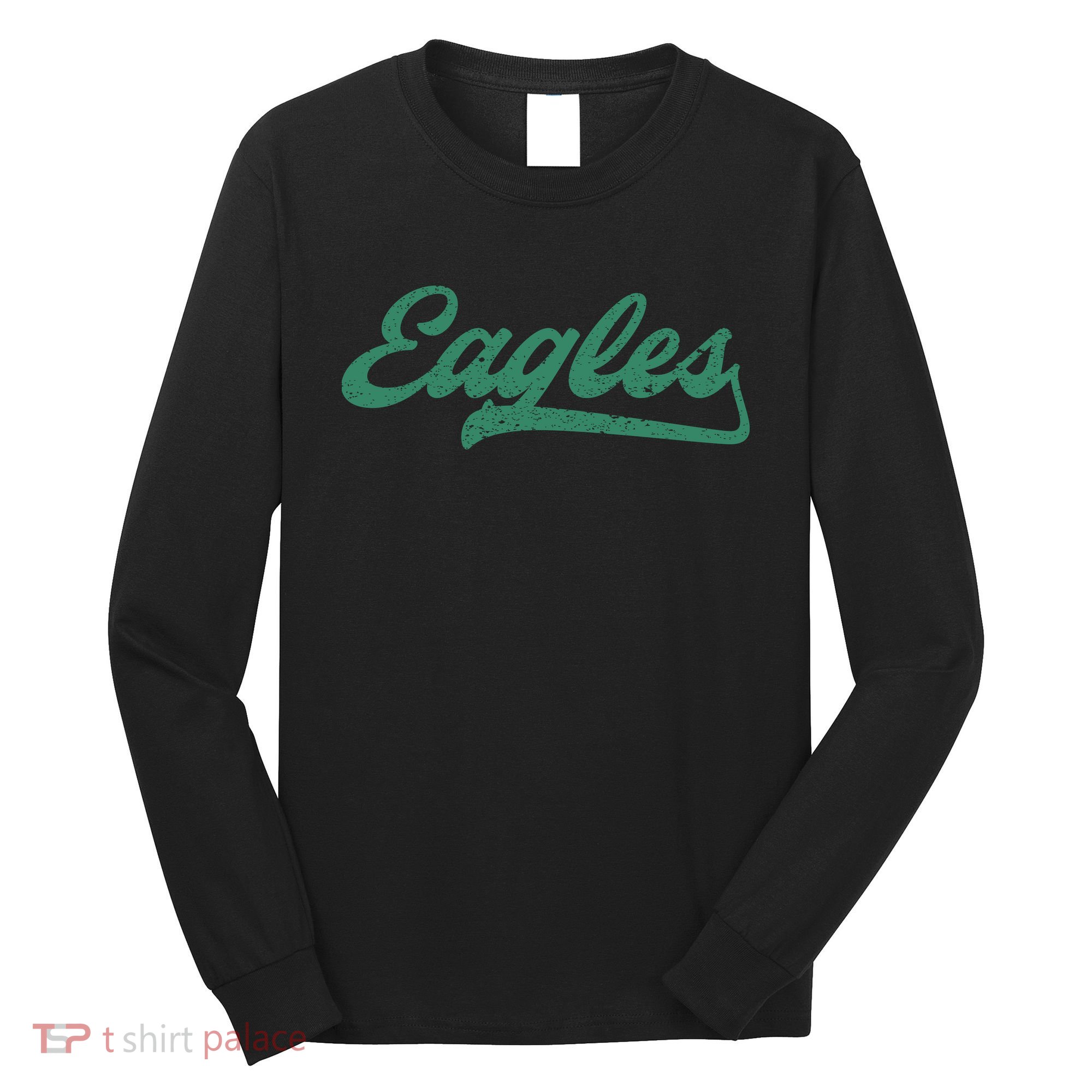 Eagles Vintage Retro Long Sleeve Shirt