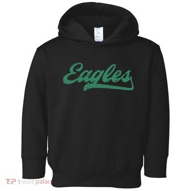 Eagles Vintage Retro Toddler Hoodie