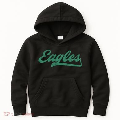 Eagles Vintage Retro Kids Hoodie