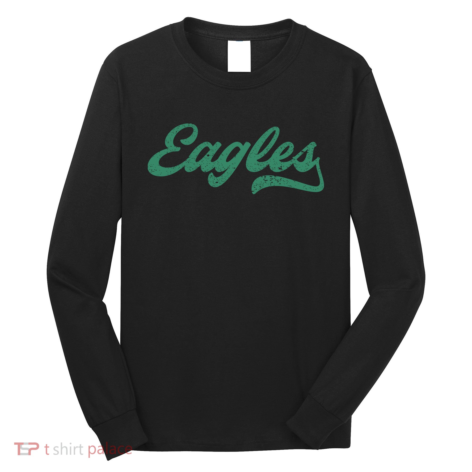 Eagles Vintage Retro Long Sleeve Shirt
