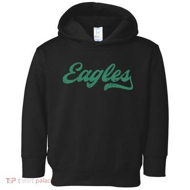 Eagles Vintage Retro Toddler Hoodie