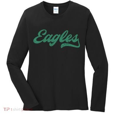 Eagles Vintage Retro Women's Long Sleeve Shirt