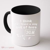 Escape Velocity Rate Of Change Gravity Physics Lover Gift Coffee Mug thumb 0