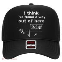 Escape Velocity Rate Of Change Gravity Physics Lover Gift Hat thumb 0