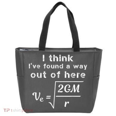 Escape Velocity Rate Of Change Gravity Physics Lover Gift Tote Bag