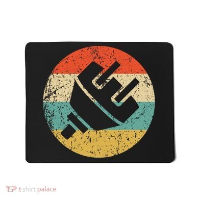 Electrician Vintage Retro Electric Plug Mousepad