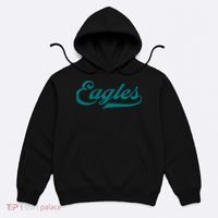 Eagles Vintage Retro Hoodie thumb 0