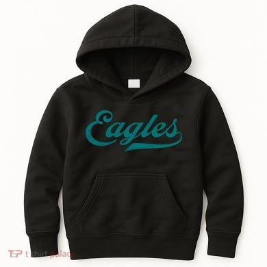 Eagles Vintage Retro Kids Hoodie