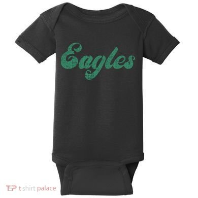 Eagles Vintage Retro Baby Bodysuit