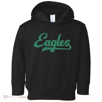 Eagles Vintage Retro Toddler Hoodie