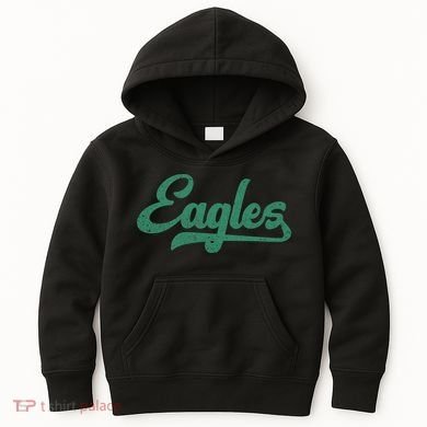 Eagles Vintage Retro Kids Hoodie
