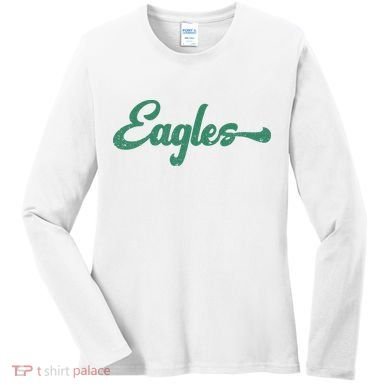 Eagles Vintage Retro Women's Long Sleeve Shirt