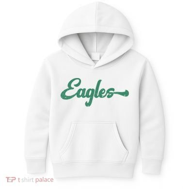 Eagles Vintage Retro Kids Hoodie