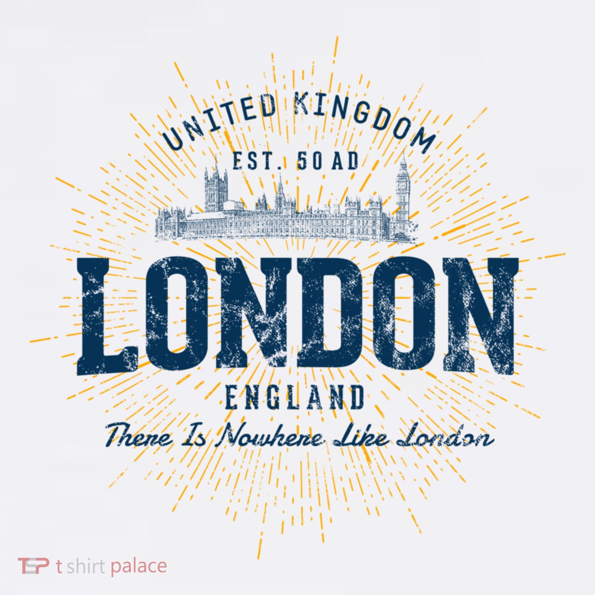 England Vacation Souvenir Vintage London T-Shirt