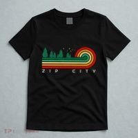 Evergreen Vintage Stripes Zip City Alabama T-Shirt thumb 5