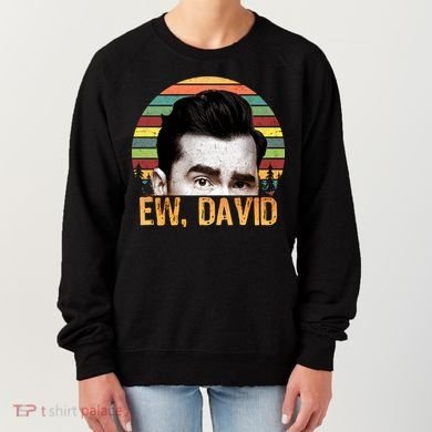 Ew David Funny Retro Women's Sweatshirt