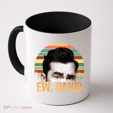 Ew David Funny Retro Coffee Mug