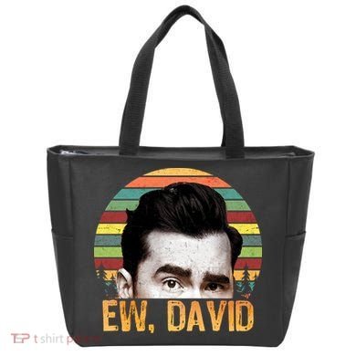 Ew David Funny Retro Tote Bag