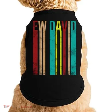 Ew David Retro Logo Doggie Tank