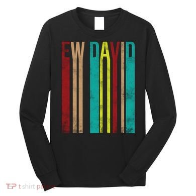Ew David Retro Logo Long Sleeve Shirt