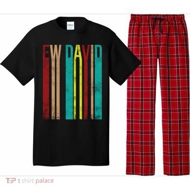 Ew David Retro Logo Pajama Set
