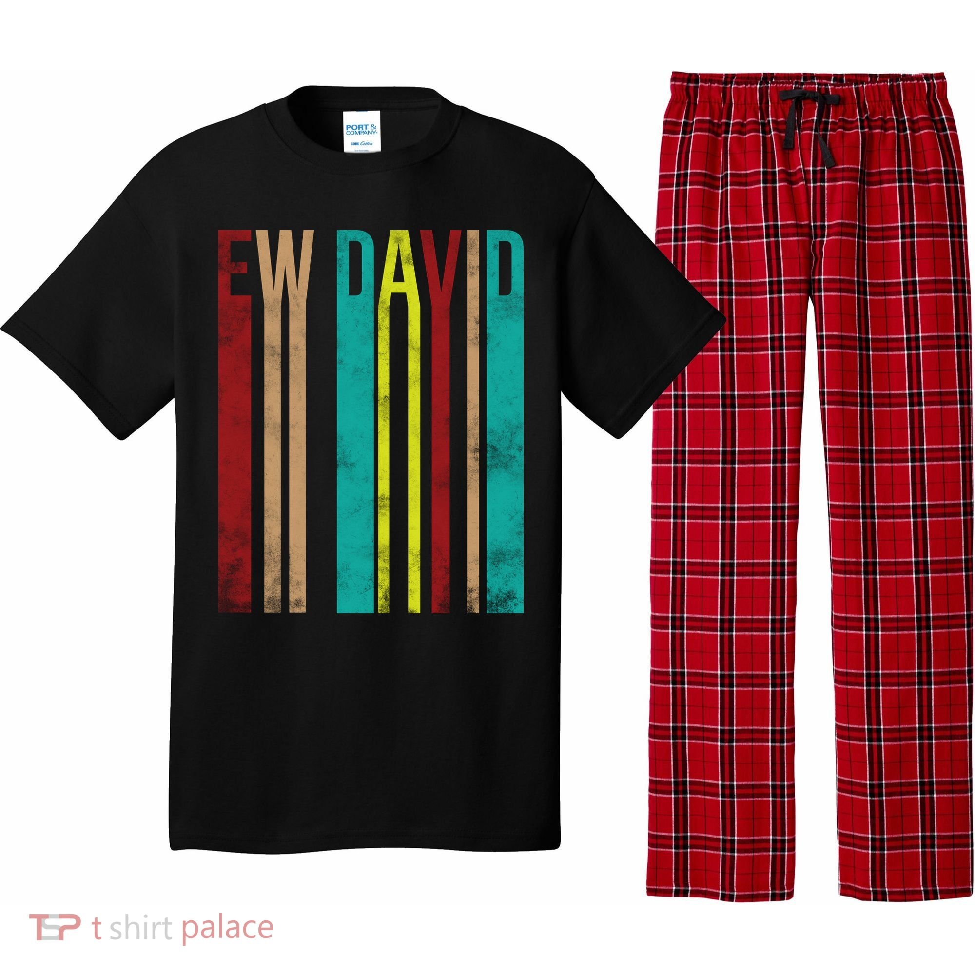 Ew David Retro Logo Pajama Set
