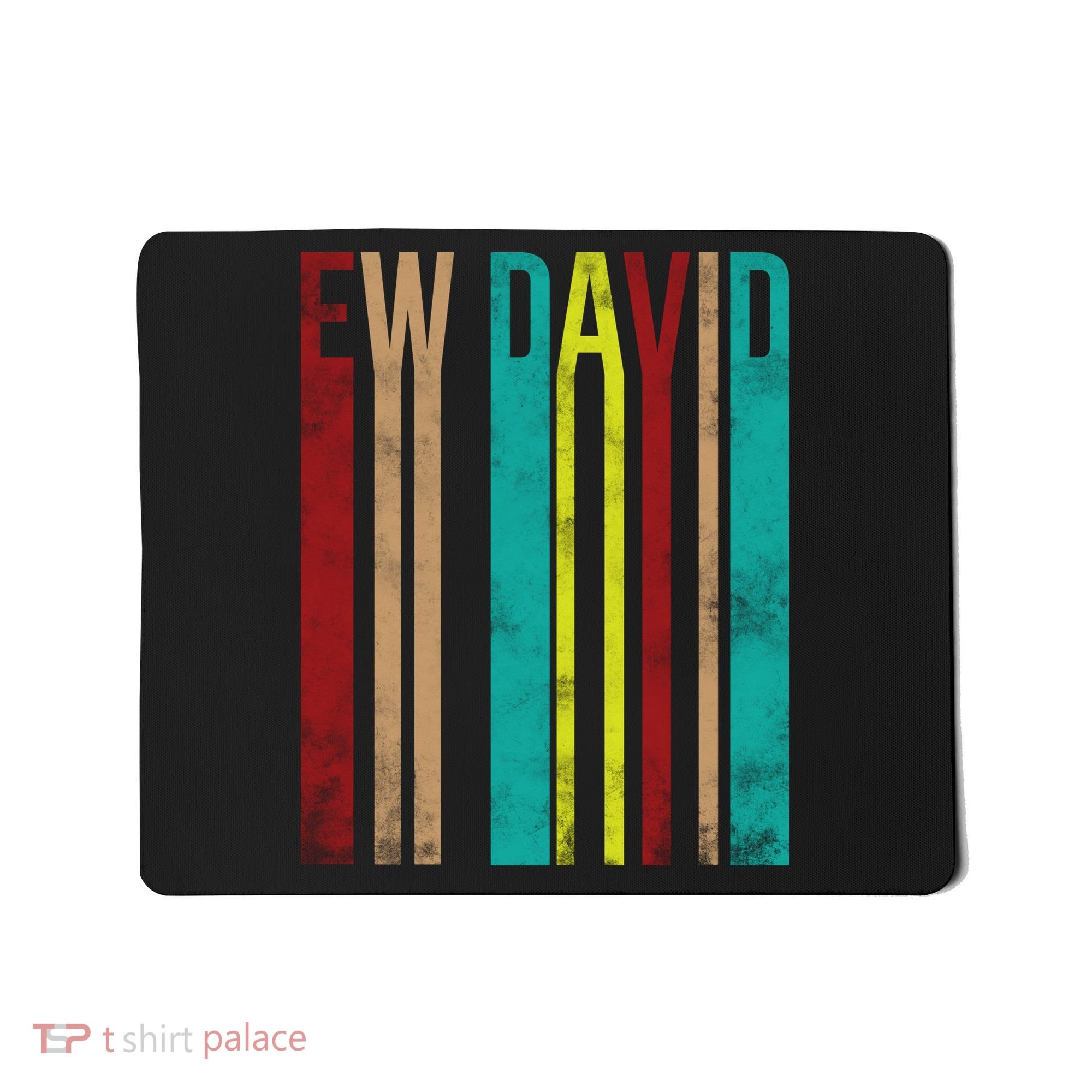 Ew David Retro Logo Mousepad