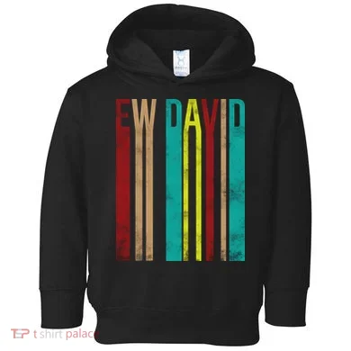Ew David Retro Logo Toddler Hoodie