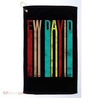 Ew David Retro Logo Golf Towel thumb 0