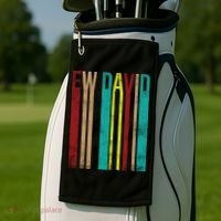 Ew David Retro Logo Golf Towel thumb 2
