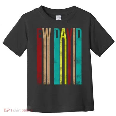 Ew David Retro Logo Toddler T-Shirt