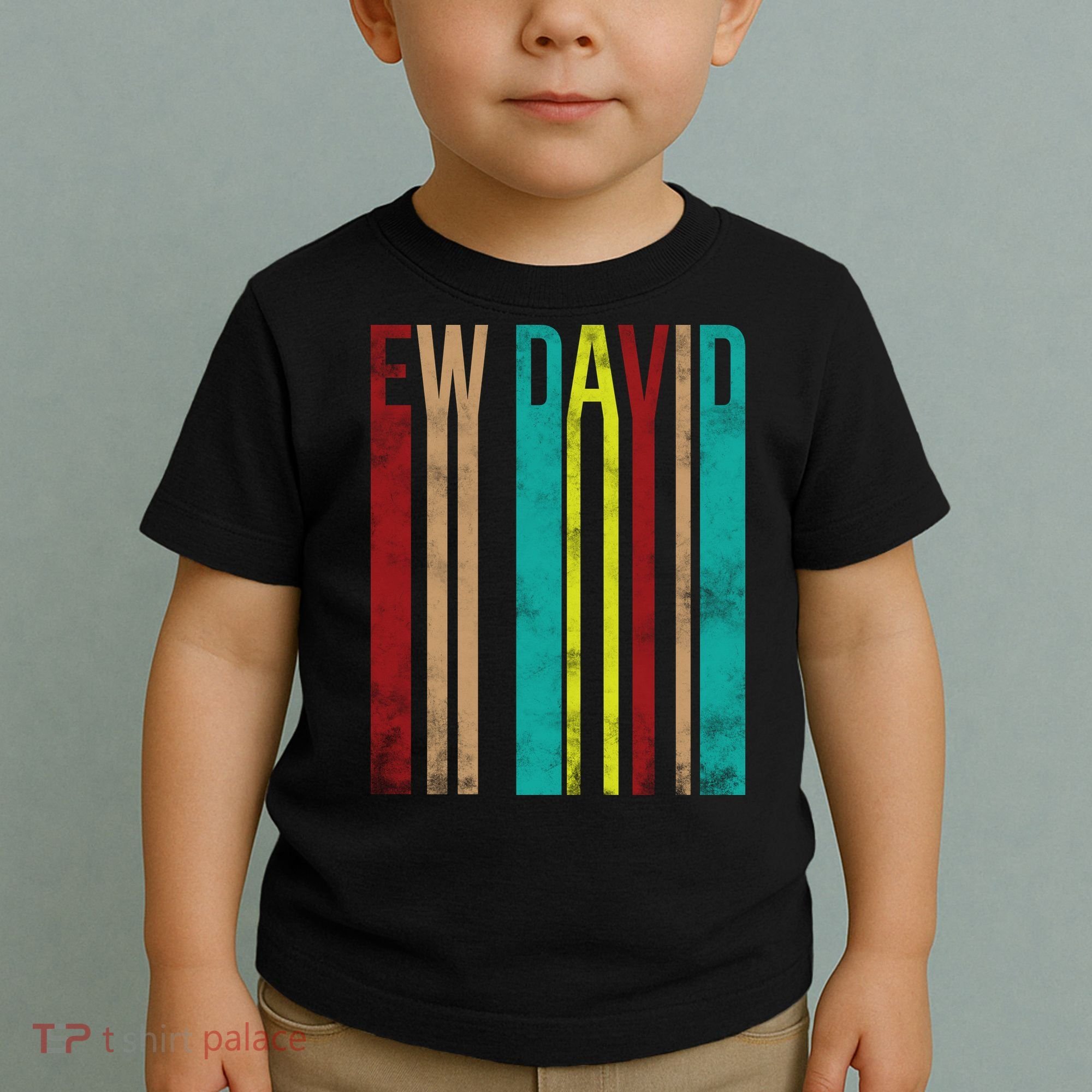 Ew David Retro Logo Toddler T-Shirt