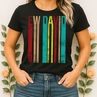 Ew David Retro Logo Women's T-Shirt thumb 2