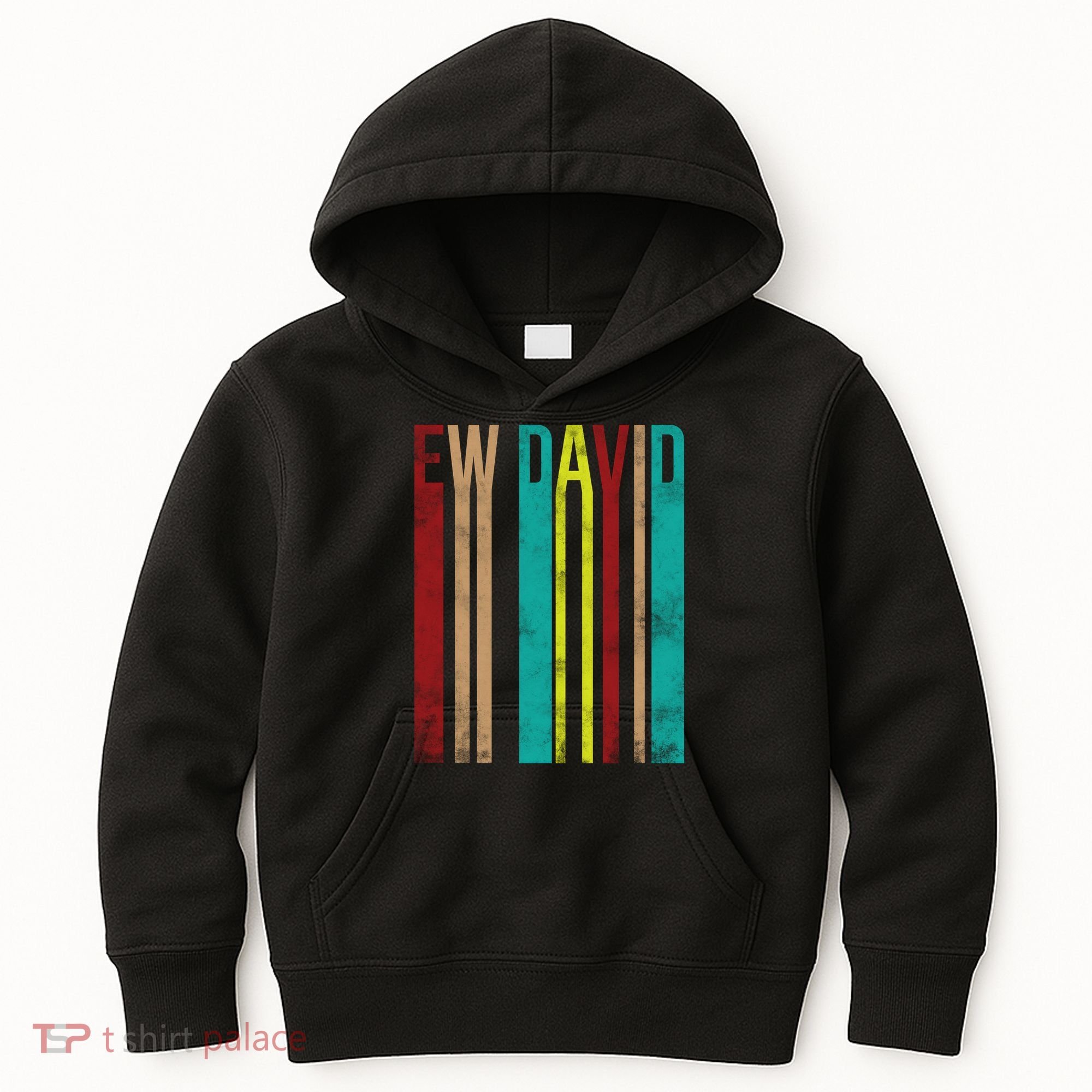 Ew David Retro Logo Kids Hoodie