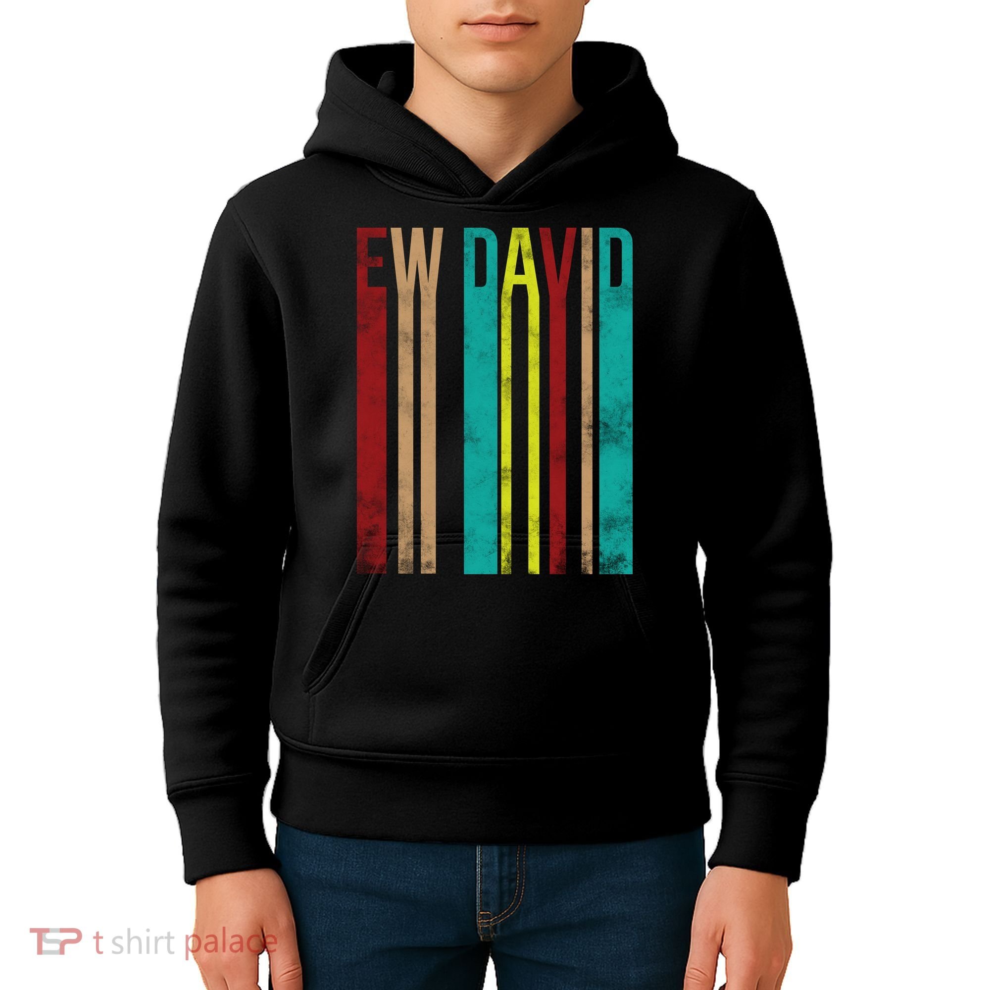 Ew David Retro Logo Kids Hoodie