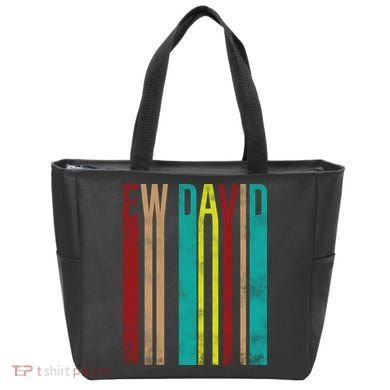 Ew David Retro Logo Tote Bag
