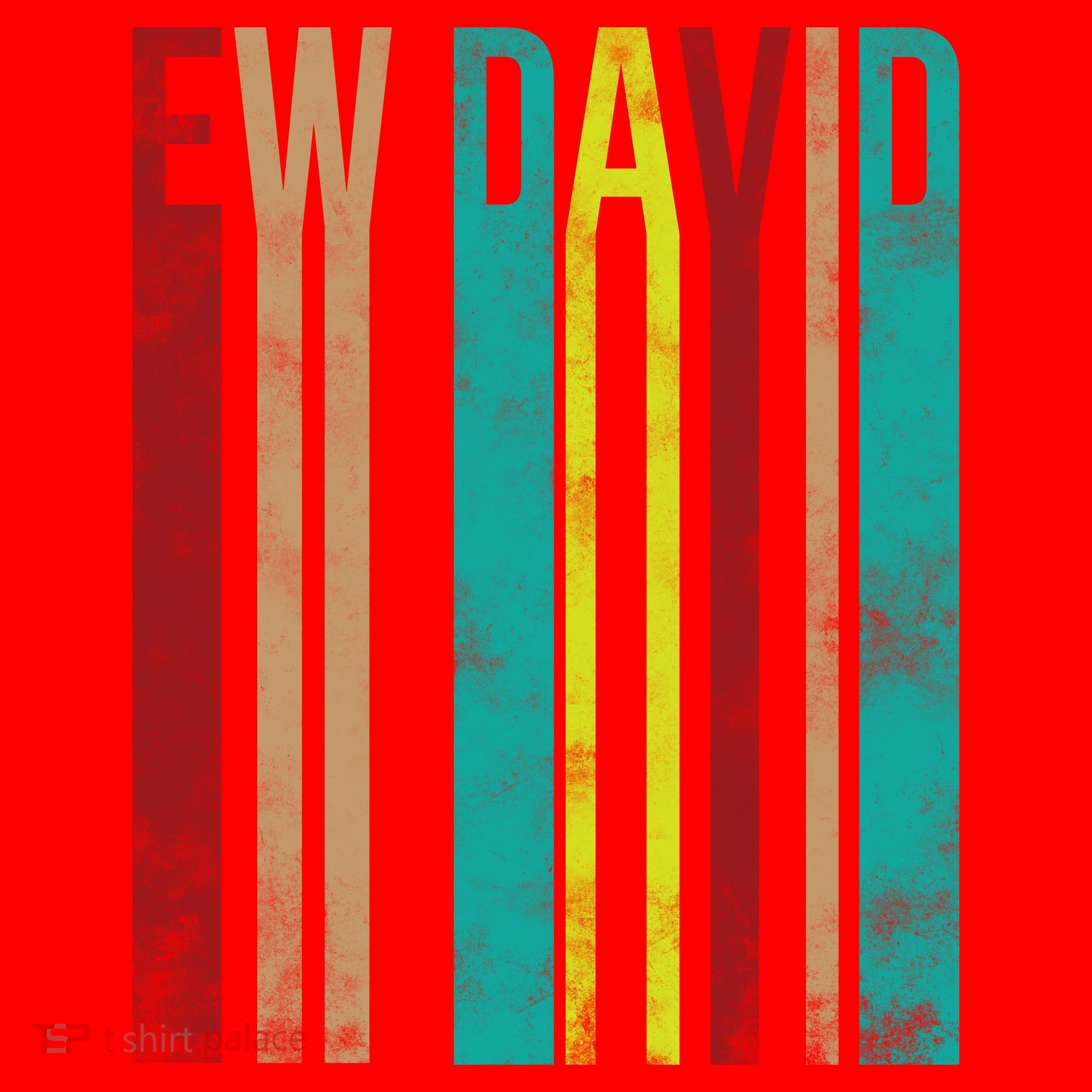 Ew David Retro Logo Santa Hat