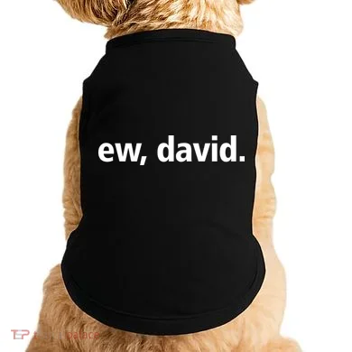 Ew David Simple Logo Doggie Tank