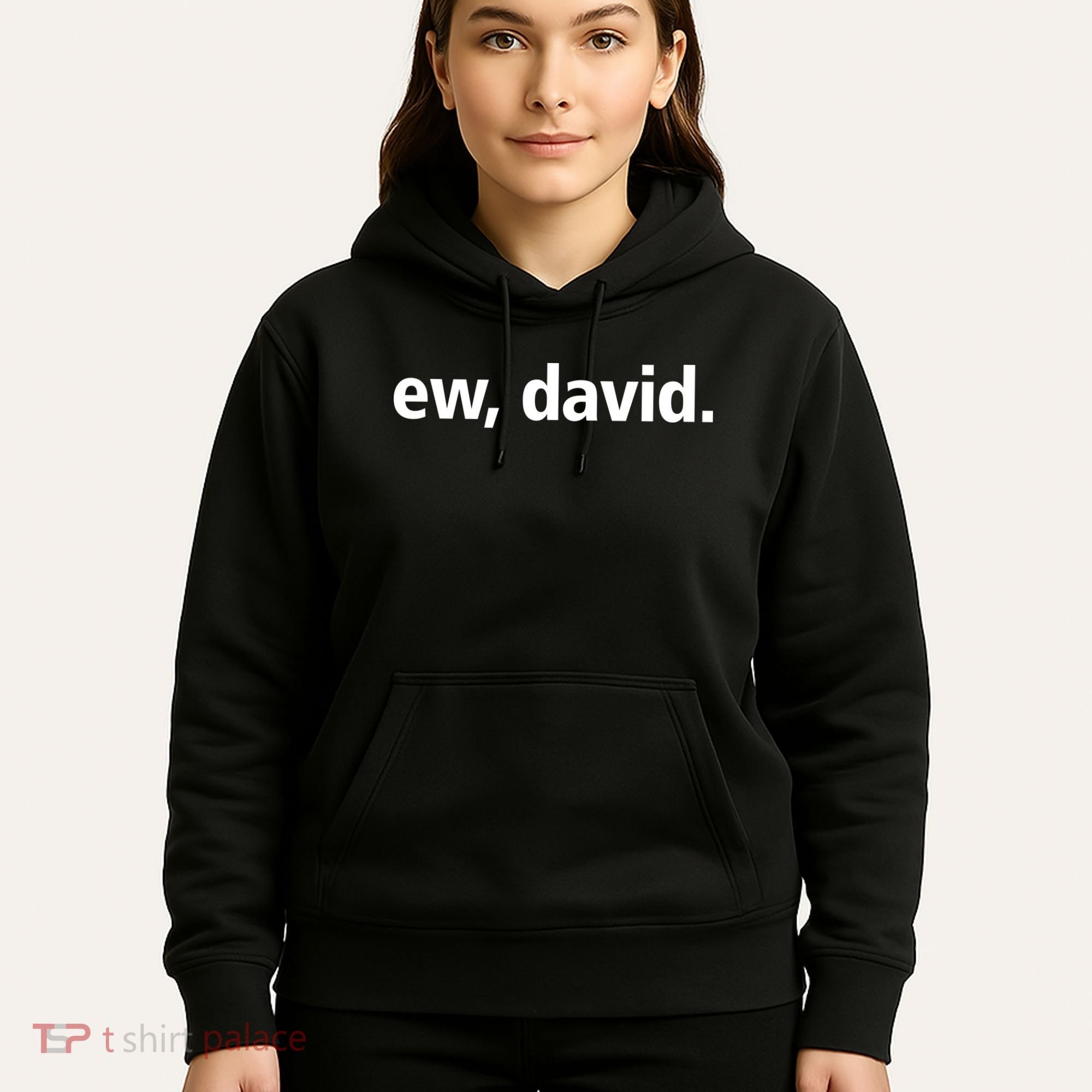 Ew David Simple Logo Hoodie